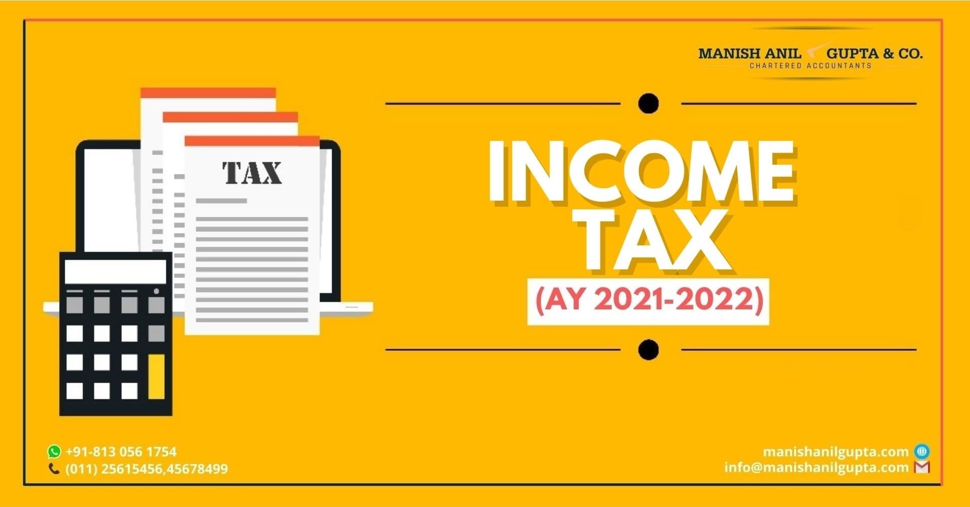 Income  Tax (AY 2021-22)